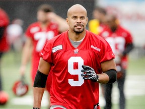 With Jon Cornish back in the Stampeders lineup, Eskimos coach Chris Jones says Edmonton's defence will have to 'fly to the ball and stop the run.' (lyle Aspinall, QMI Agency)