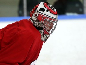 Much is expected of Ottawa 67's goalie Liam Herbst this season after seeing limited action with the Barber Poles in 2014. Herbst, who turns 18 next month, says he is 100% healthy and ready to be Ottawa's number one goalie. (Chris Hofley/Ottawa Sun)