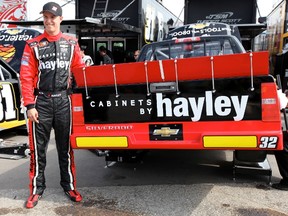 Calgary’s Cameron Hayley will realize his life-long dream of racing in NASCAR on Sunday when he participates in the Camping World Truck Series Chevrolet Silverado 50 at Canadian Tire Motorsports Park. (John Walker/photo)