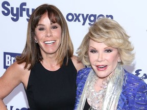 Joan Rivers and Melissa Rivers at the 2014 NBCUniversal Cable Entertainment Upfronts on May 15, 2014 in New York City.(Andres Otero/WENN.com)