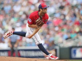 Daniel Norris, throwing in the the All Star Futures Game earlier this season, could join the Blue Jays in St. Petersburg. (USA TODAY SPORTS/PHOTO)