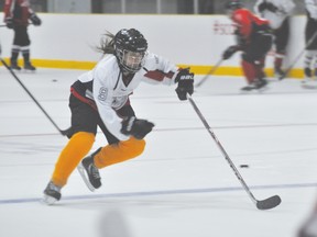 MacGregor's Sheridan Oswald of the Central Plains Capitals AAA Midget team recently returned from the U18 Canada National Women's Team Selection camp. (Kevin Hirschfield/The Graphic)