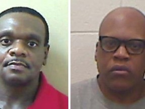 Henry McCollum (L) and his brother, Leon Brown, are shown in these booking photos provided by the North Carolina Department of Public Safety  in Raleigh, North Carolina, September 2, 2014.     REUTERS/North Carolina Department of Public Safety/Handout via Reuters