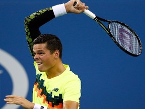 Looking at the big picture, and not just the U.S. Open, both Milos Raonic and Eugenie Bouchard have had fine seasons. (AFP)