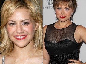 Brittany Murphy and the actress who is playing her in the Lifetime biopic, Amanda Fuller. (WENN.COM)