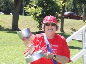 Mary Vernon has been participating in the SuperWalk for 18 years and is one of the top fundraisers in this area.