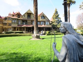 Sarah Winchester's 160-room Mystery House was the eccentric woman's attempt to atone for the thousands killed by the Winchester repeating rifle made by her late husband. (LANCE HORNBY/QMI AGENCY)