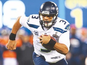 QB Russell Wilson leads the Seahawks against Green Bay in the NFL season opener on Thursday night. (Getty Images/AFP)