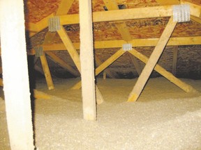 A well-insulated attic will save money on heating and cooling costs and prolong the life of your roof. (Special to The Free Press)