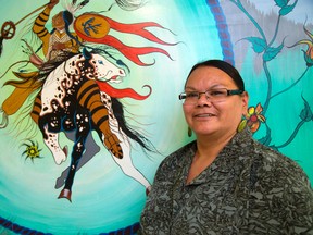 Sharon George of the N'Amerind Centre in London has been nominated for a Pillar Award. Mike Hensen/The London Free Press/QMI Agency