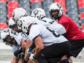 Henry Burris has thrown just six touchdown passes in nine games this season. The offence has managed just 10. (Errol McGihon/Ottawa Sun)