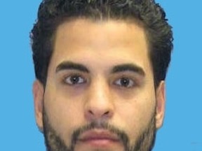 Adam Matos, 28, is shown in this undated booking photo provided by Pasco County Sheriff's Office, in New Port Richey, Florida, September 5, 2014.  Matos was arrested early Friday holed up in a downtown Tampa, Florida hotel room after being sought in connection with four murders and the disappearance of a four-year-old boy in nearby Hudson, Florida.  REUTERS/Pasco County Sheriff's Office/Handout via Reuters