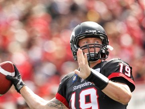 Bo-Levi Mitchell could surpass jackie Parker's rrookie record of going 11-1 in his first 12 games. (Al Charest, QMI Agency)
