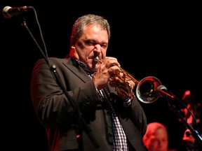 JOHN LAPPA/THE SUDBURY STAR
In this file photo, Kevin Turcotte and the Borealis Quartet perform at the Jazz Sudbury Festival at the Grace Hartman Amphitheatre at Bell Park in Sudbury.