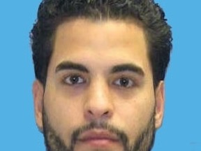 Adam Matos, 28, is shown in this undated booking photo provided by Pasco County Sheriff's Office, in New Port Richey, Florida, September 5, 2014.   REUTERS/Pasco County Sheriff's Office/Handout via Reuters