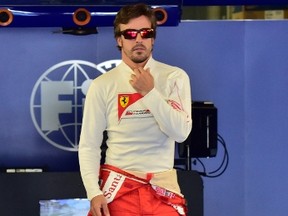 Fernando Alonso will start seventh for the Italian Grand Prix. (AFP)