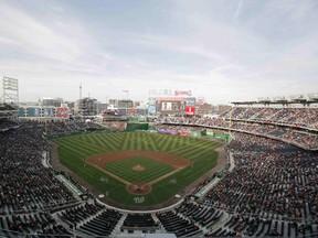 Nationals Park in Washington, D.C. could be hosting a Winter Classic next season. (REUTERS)
