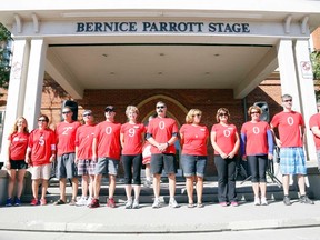 This year's United Way fundraising goal – $2,090,000 – is announced at Market Square in Belleville Sunday morning. The kickoff was followed by a five and 10-kilometre fundraising run and walk. 
EMILY MOUNTNEY-LESSARD/THE INTELLIGENCER/QMI AGENCY