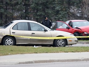 Two women were killed in a crash on the corner of Bishop Grandin Boulevard and St. Mary's Road on Oct. 31, 2010. On Monday, a 21-year-old woman pleaded guilty to two counts of criminal negligence causing death and two counts of criminal negligence causing bodily harm. (FILE PHOTO)