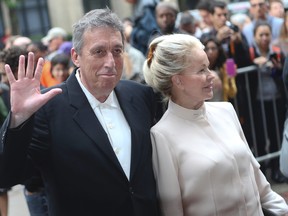 Ivan Reitman (L) and his wife Geneviève Robert.

Jack Boland/QMI Agency