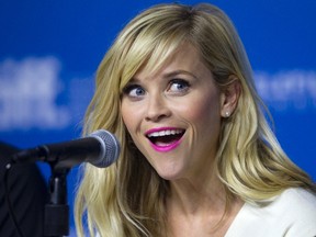 Actress Reese Witherspoon in Toronto for the International Film Festival.

REUTERS/Fred Thornhill