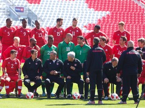 Canada's national soccer team was at BMO field in Toronto, Ont. on Monday September 8, 2014. (Jack Boland/Toronto Sun/QMI Agency)