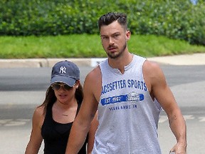 Lea Michele and Matthew Paetz. (WENN.COM file photo)