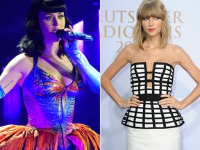 Katy Perry and Taylor Swift (WENN.COM)
