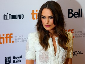 Keira Knightley. (Dave Abel, Postmedia Network)