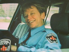 The late Cathy Wever, a Sarnia-raised former constable with the Hamilton police, continues to have an impact on a neighbourhood in that community. Wever, who died in 2001 after being diagnosed with cancer, was the driving force in creating programs for kids in the low-income neighbourhood for a Hamilton school named in her memory.  (Submitted photo)