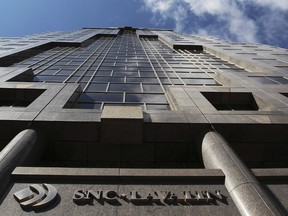 The head office of SNC Lavalin seen in downtown Montreal in this March 26, 2012 file photo.
REUTERS/Christinne Muschi/Files