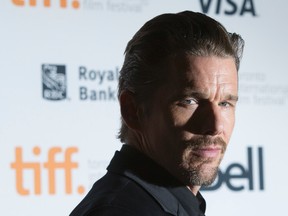 Ethan Hawke on the red carpet for The Good Kill at the Ryerson Theatre at the Toronto International Film Festival on Tuesday September 9, 2014. Dave Abel/QMI Agency