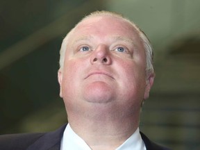 Mayor Rob Ford. (Toronto Sun files)