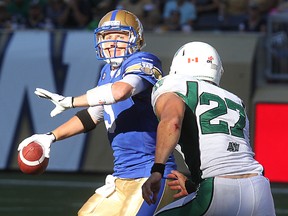 Drew Willy can empathize with the Riders' Darian Durant. (KEVIN KING/Winnipeg Sun files)