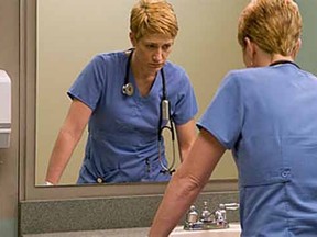 Edie Falco in Nurse Jackie. 

(Courtesy)