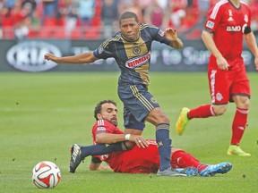 The Philadelphia Union beat Toronto FC twice in last week to knock the Reds out of a playoff spot in the East division. (USA TODAY SPORTS)