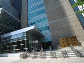 The Calgary Courts Centre is pictured in downtown Calgary, Alta., in this August 11, 2014 file photo. (Stuart Dryden/QMI Agency)