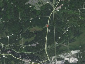 Screen shot from Google Earth.