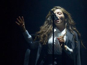 Lorde is seen here performing at the Ottawa Folk Festival on Thursday, Sept. 11, 2014. The Ottawa Folk Festival is one of the most popular music events in Canada’s capital. Ottawa Folk Festival Press Images PHOTO/Mark Horton