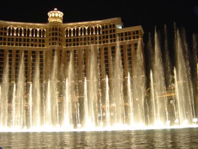 Bellagio fountains, Las Vegas. (Fotolia)