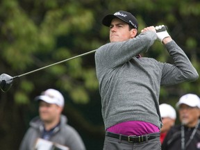 Sarnia native Matt Hill, above, celebrated his 26th birthday on Friday by posting a four-under round. A good finish might propel Hill into the Top 10 rankings. (DEREK RUTTAN, The London Free Press)