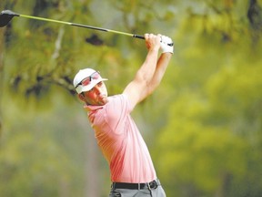 Clayton Rask of Minnesota is a bow hunter when he?s off the golf course. He?s tied for fourth at Sunningdale. (Getty Images)