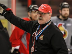 Senators coach Paul MacLean.