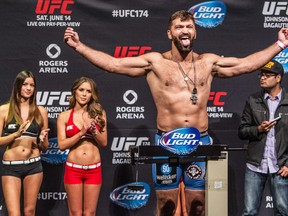 UFC fighter Andrei Arlovski during UFC 174 official weigh-ins at Rogers Arena in Vancouver onJune 13, 2014. (Carmine Marinelli /QMI Agency)