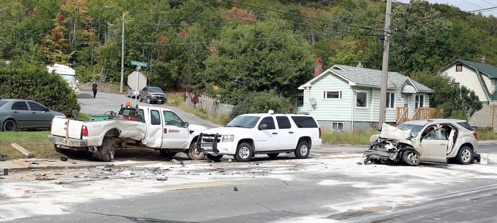 Police car involved in collision on Kingsway Sudbury Star