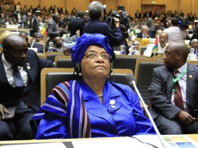 Liberian President Ellen Johnson-Sirleaf
REUTERS/Tiksa Negeri
