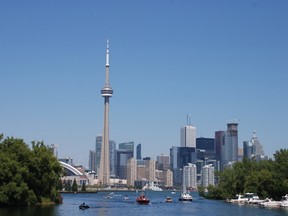 The beauty of the modern Toronto skyline is best admired from the Toronto Islands or a tour boat. WAYNE NEWTON/Special to QMI Agency
