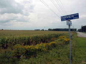 This parcel of land at the corner of Southdale Line and Fairview Rd. is being considered for a sports complex that could be a central hub for local soccer programs and other field sports like football.

Ben Forrest/Times-Journal