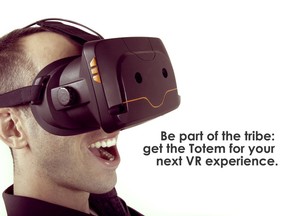 Vrvana Inc.'s Totem headset. (HO)