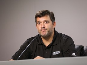 A grand jury will listen to the circumstances surrounding a fatal dirt-track accident involving three-time NASCAR champion Tony Stewart. (Kevin Liles/USA TODAY Sports)